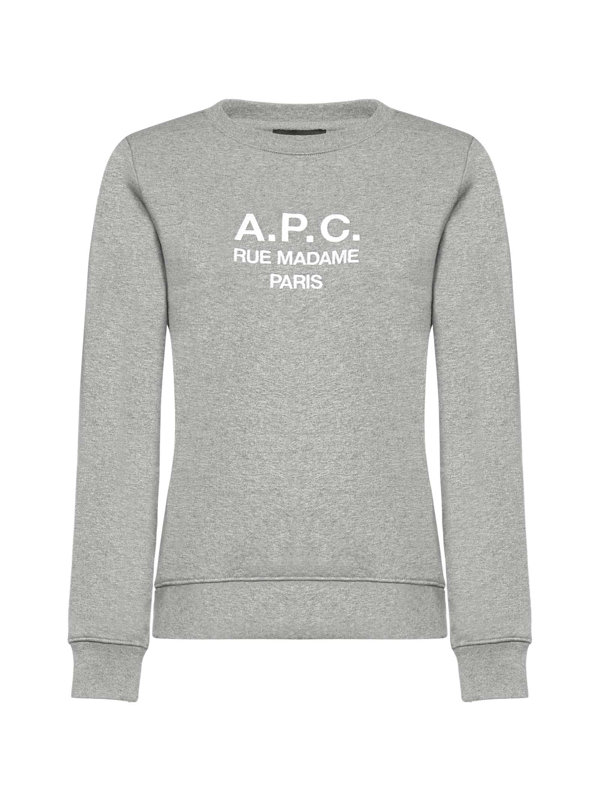 A.P.C. | A.P.C. 深灰色女士卫衣/帽衫 COEBHF27561GRIS商品图片,独家减免邮费