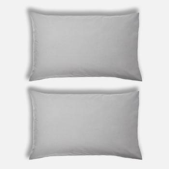 商品ïn home 200 Thread Count 100% Organic Cotton Pillowcase Pair - Dark Grey,商家The Hut,价格¥70图片