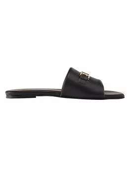 MCM | Mode Travia Leather Slides 5.9折