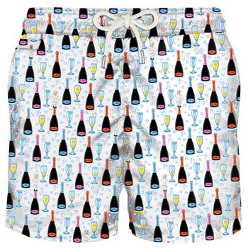 商品Mc2 Saint Barth | MC2 Saint Barth Man Light Fabric Swim Shorts With Bellavista Print | Bellavista Special Edition,商家Italist,价格¥1048图片