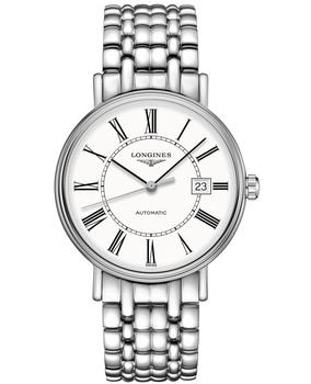 Longines | Longines Presence Automatic White Dial Stainless Steel Men's Watch L4.922.4.11.6商品图片,7.5折
