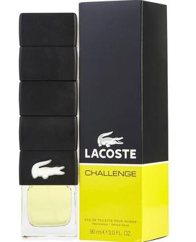 推荐Lacoste Cologne Challenge EDT Spray 3 oz Men's Fragrance 737052248097商品