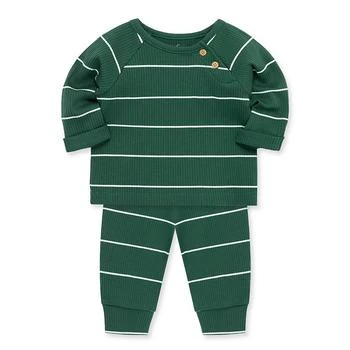 Little Me | Baby Boys or Baby Girls Cheer T-shirt and Pant, 2 Piece Set 5折