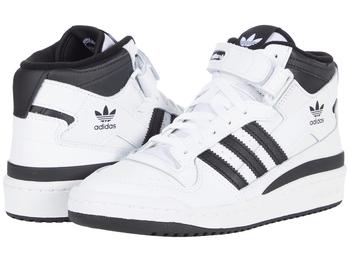 阿迪达斯童鞋, Adidas | Forum Mid (Big Kid)商品图片 7.1折起