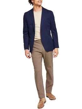 推荐Mens Slim Fit Suit Separate Two-Button Blazer商品