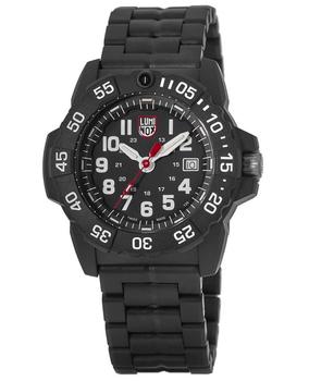 雷美诺时, Luminox | Luminox Navy Seal Black Dial Black Stainless Steel Men's Watch XS.3502.L商品图片 6.1折
