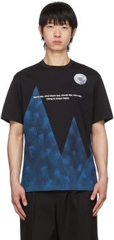 推荐黑色 POSTWOOK 联名 Mountain T 恤商品