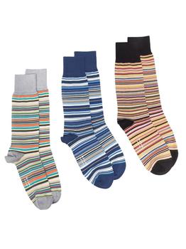 Paul Smith | PAUL SMITH pack of three socks商品图片,