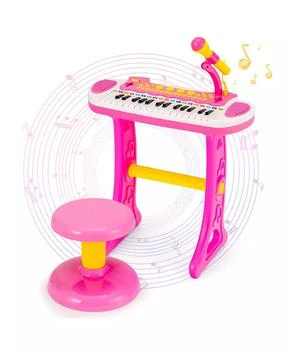 Costway | 31 Key Kids Piano Keyboard Toy Toddler Musical Instrument w/ Microphone,商家Macy's,价格¥368