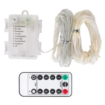 Global Bazaar | Patio Umbrella Lights 104 LED with Remote & 8 Lighting Modes,商家Premium Outlets,价格¥223