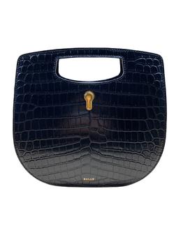 bally 包女包, Bally | NEW Bally Caya Ladies 6232624 Black Leather Top Handle Bag MSRP商品图片 5.1折, 独家减免邮费