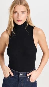 推荐Sleeveless Mockneck Top商品