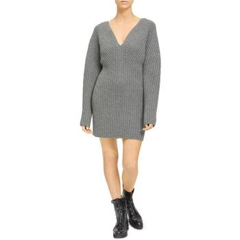 推荐Theory Womens Double V Knit Sweaterdress商品
