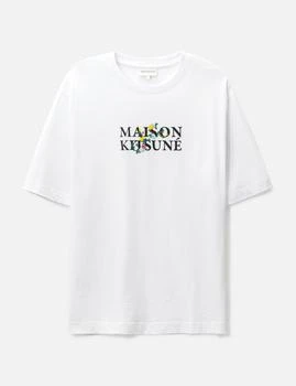 推荐Maison Kitsuné Flowers Oversize T-shirt商品