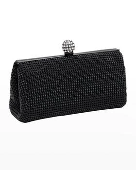 推荐Crystal Ball Embellished Clutch Bag商品