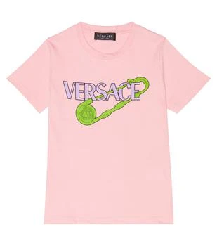 Versace | Safety Pin棉质T恤,商家MyTheresa CN,价格¥1087