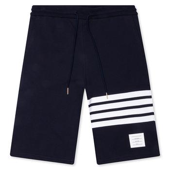 thom browne裤, Thom Browne | Thom Browne Classic Sweat Shorts - Navy商品图片 