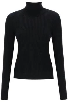推荐Turtleneck Sweater With Back Cut Out商品