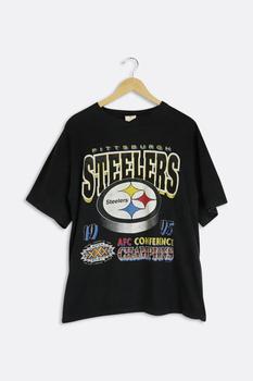 商品F as in Frank | Vintage 1995 NFL Super Bowl Pittsburgh Steelers T Shirt,商家Urban Outfitters,价格¥365图片