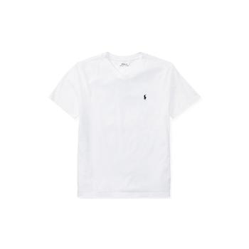 商品Ralph Lauren | Big Boys Cotton Jersey V-Neck T-Shirt,商家Macy's,价格¥216图片