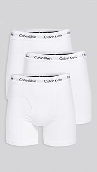 Calvin Klein | 3 条装贴身平角内裤商品图片,