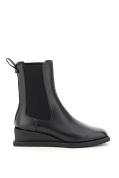 菲拉格慕鞋女靴, Salvatore Ferragamo | Salvatore ferragamo chelsea boots with wedge heel商品图片 4.8折