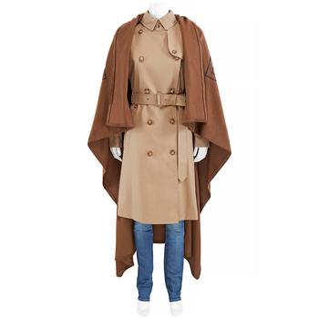 burberry风衣北京, Burberry | Cotton Gabardine Double-breasted Blanket Detail Trench Coat商品图片 7折