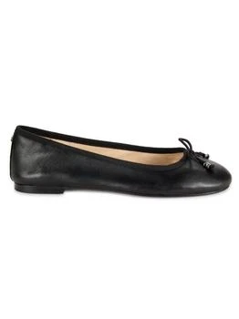 Sam Edelman | Flora Leather Ballet Flats,商家Saks OFF 5TH,价格¥638