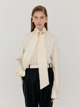 商品VALINE Tie-Neck Scarf Blouse,商家W Concept,价格¥6380图片