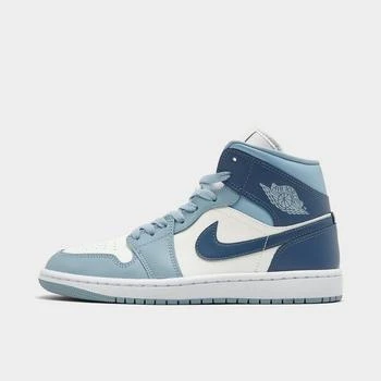 Jordan | Women's Air Jordan Retro 1 Mid Casual Shoes,商家Finish Line,价格¥938