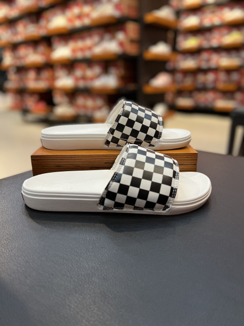 【韩国直邮|包邮包税】万斯La Costa Slide-WM##On男女共用拖鞋鞋##Checkerboard黑色/(A5 VN 0 6 R HFER)marshmallow product img