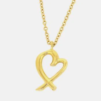 推荐Tiffany & Co Gold Metal 18K Paloma Picasso Loving Heart Necklace商品