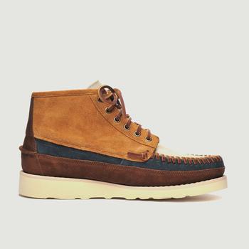 推荐Cayuga Derbies Tan-Papyrus-Navy- Dkbrown Sebago商品