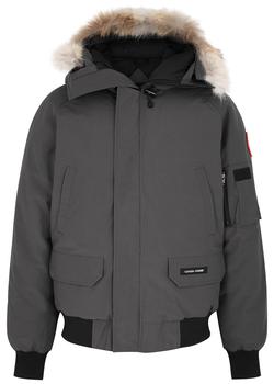 canada goose chilliwack直邮, Canada Goose | Chilliwack fur-trimmed Arctic-Tech bomber jacket商品图片 