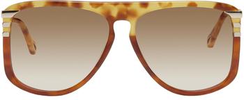 Chloé | Tortoiseshell Retro West Sunglasses商品图片,