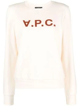推荐A.P.C. - Cotton Sweatshirt With Logo商品