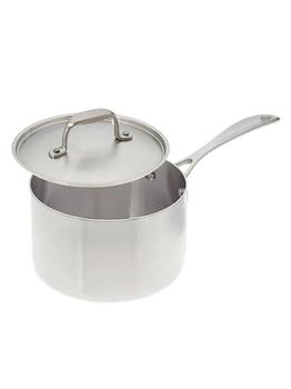 American Kitchen | Stainless Steel 3-Qt Saucepan & Cover商品图片,
