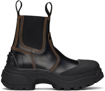 Black Chunky Chelsea Boots product img