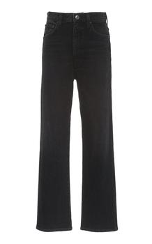 推荐Agolde - Women's Pinch-Waist Stretch High-Rise Kick-Flare Jeans - Grey - Moda Operandi商品