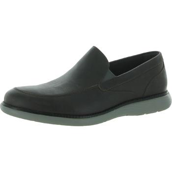推荐Rockport Mens Garett Venetian Leather Solid Loafers商品