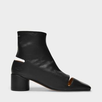 推荐Ankle Boots in Black Leather商品