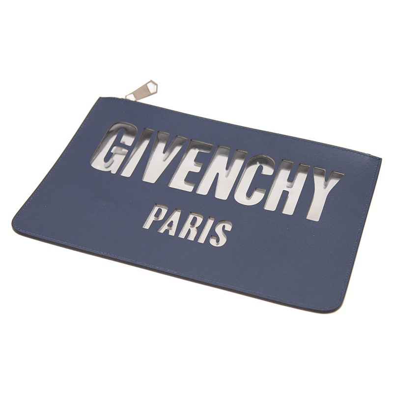 纪梵希包真假, Givenchy | Givenchy 纪梵希 蓝色皮质手拿包 BB6004B02H-403商品图片 独家减免邮费