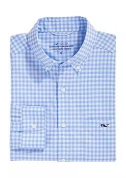 Vineyard Vines衣服, Vineyard Vines | On-The-Go Nylon Gingham Shirt商品图片 