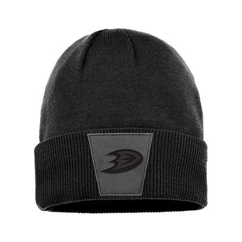 Fanatics | Men's Branded Black Anaheim Ducks Authentic Pro Road Cuffed Knit Hat商品图片,