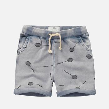 推荐Sproet + Sprout Kids' Badminton Print Shorts - Stone Grey商品