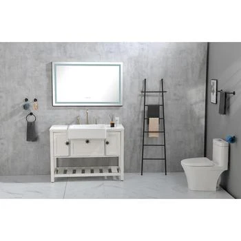 Simplie Fun | 40 x 32 Inch LED Mirror Bathroom Vanity Mirrors,商家Premium Outlets,价格¥1465