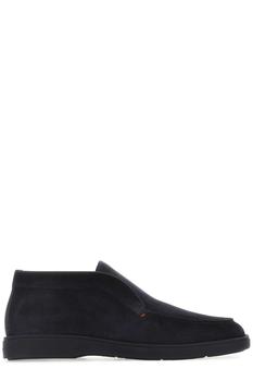 Santoni | Santoni Round Toe Slip-On Ankle Boots商品图片,7.6折起