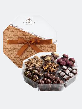 商品Fames Chocolates | Fames Chocolatier Chocolate Gift Assortment, Kosher, Dairy Free.,商家Verishop,价格¥399图片