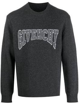 推荐GIVENCHY - Cashmere Embroidered Logo Sweater商品