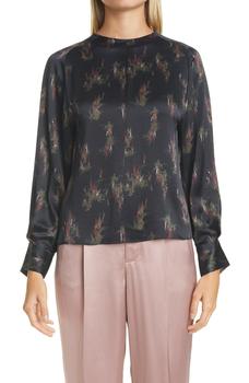 vince真丝, Vince | Wisteria Popover Silk Blouse商品图片 5.4折